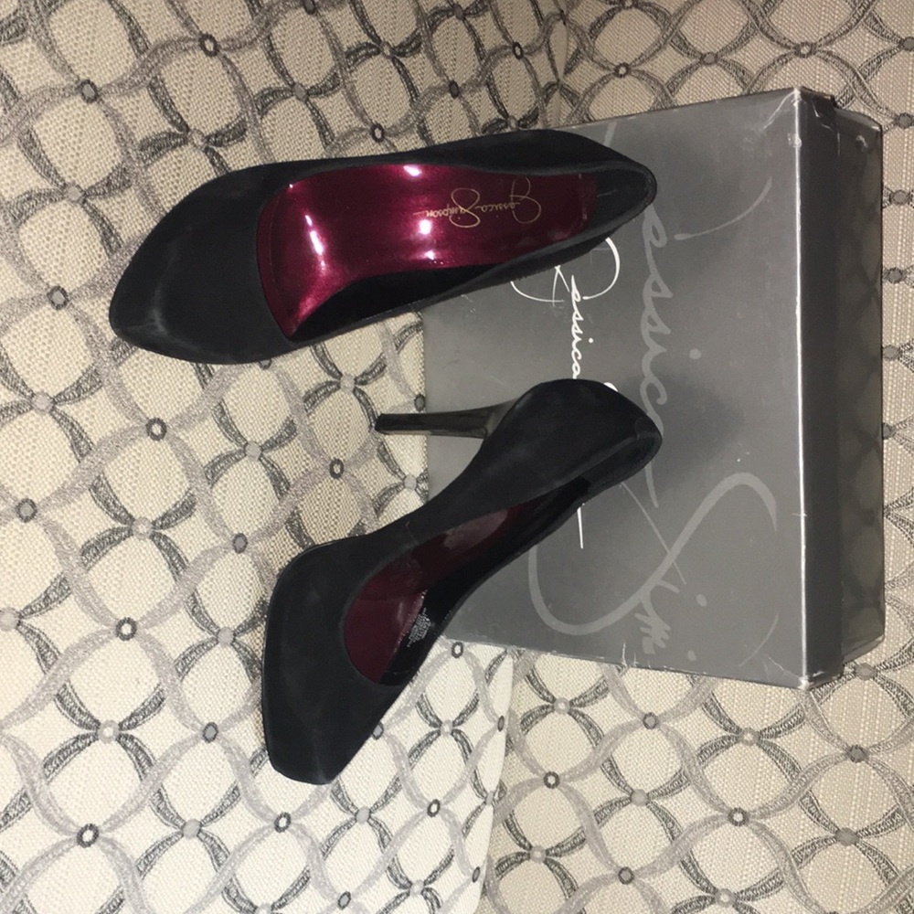 Jessica Simpson Suede Heels